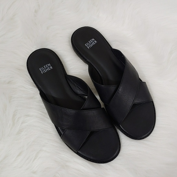 eileen fisher slide sandal